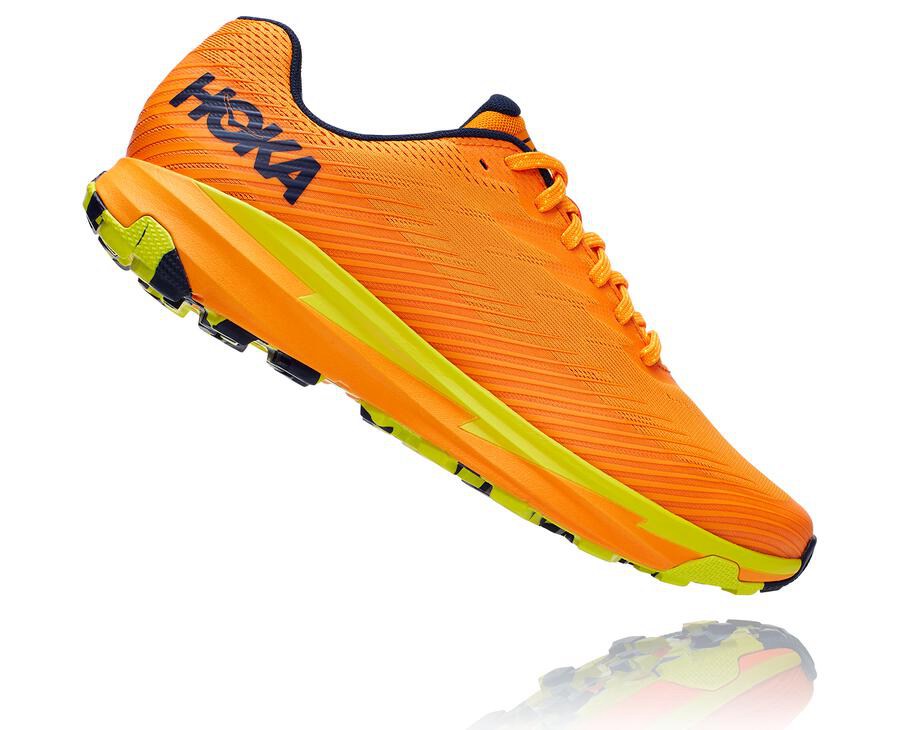 Zapatillas Trail Hoka One One Hombre - Torrent 2 - Naranjas - YCB389216